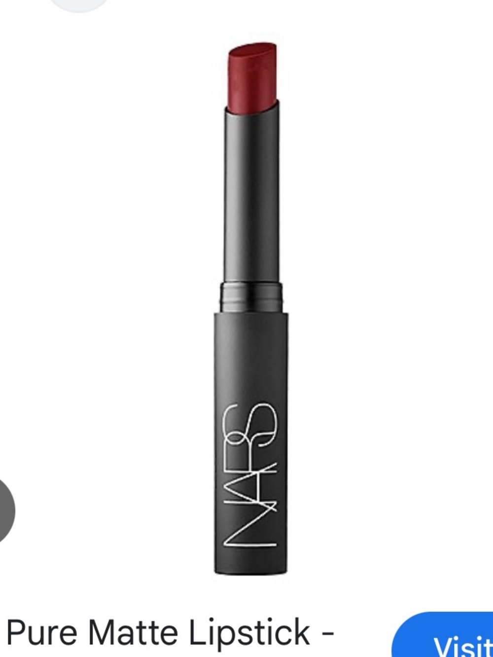 NARS  SARAH MOON Pure Matte Lipstick ROUGE IMPROBABLE